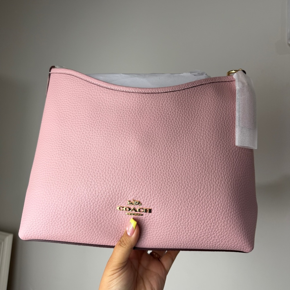 Coach Laurel Shoulder Bag in Carnation Pink NWT - Picture 7 of 7